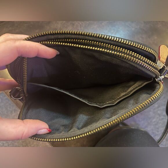 Coach Limited Addition Mickey Mouse Patch Patricia Leather CrossBody Bag - Picture 9 of 10